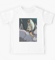Princess Mononoke Cleaned Kids T-Shirt