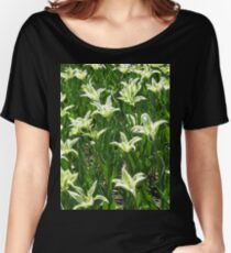 Green Tulips Women's Relaxed Fit T-Shirt