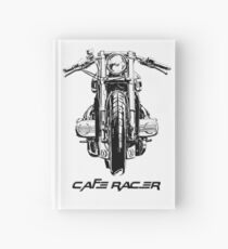 Cafe Racer Motorcycle Hardcover Journal