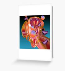 The love machine Greeting Card