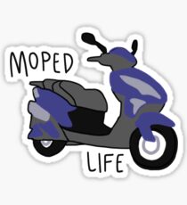 Moped Life Sticker