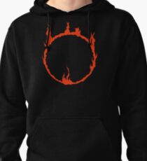 Dark Sign - Red Pullover Hoodie