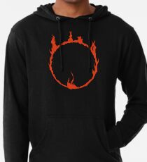 Dark Sign - Red Lightweight Hoodie