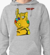 SNAP THANOS INFINITY WAR infinity gauntlet Pullover Hoodie