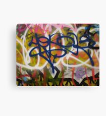 Tagging Canvas Print