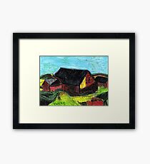 Down On The Farm.. Framed Print