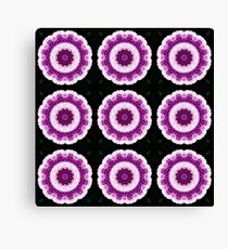 Allium Manipulation Grid Canvas Print