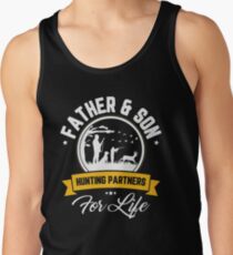 Father And Son Hunting Partners For Life Father's Day Shirt Men's Tank Top
