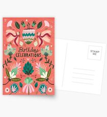 Birthday Card Postcards