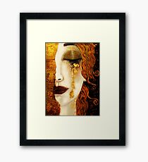 Klimt Golden Tears Framed Print