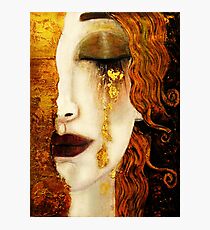 Klimt Golden Tears Photographic Print