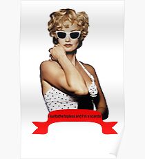Carly Marshall - Jessica Lange Poster