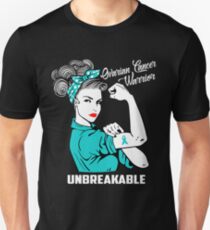 Ovarian Cancer Warrior Unbreakable Unisex T-Shirt