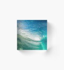 Perfect Wave Acrylic Block