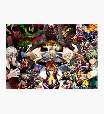 my hero academia Photographic Print