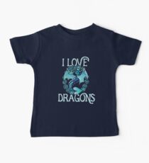 I love dragons Baby Tee