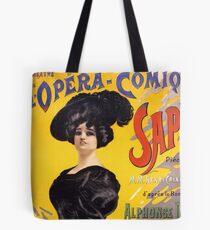 Comic Opera French Classic Vintage Poster Tote Bag
