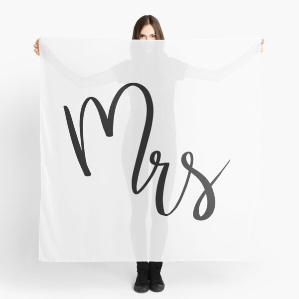 Mrs by Alice Monber Scarf