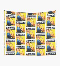Rosie the Riveter classic wartime image Tapestry
