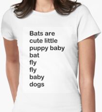 Talyn Loves Bats Fitted T-Shirt