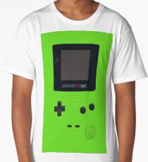 green game boy Long T-Shirt