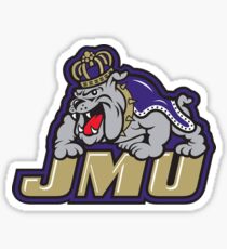 James Madison Logo Sticker