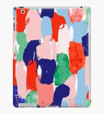 Modern paint strokes pattern iPad Case/Skin