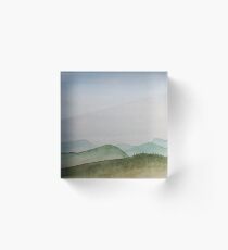 Summertime Hills Acrylic Block