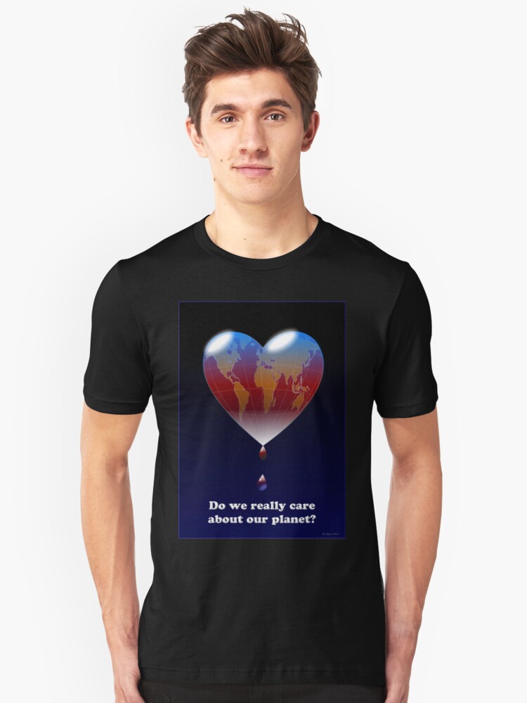 Alternate view of Crying Planet Slim Fit T-Shirt