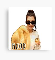 Mood Kourtney Canvas Print