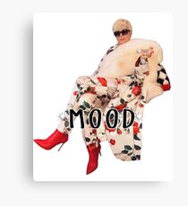 Kris Jenner Mood Canvas Print