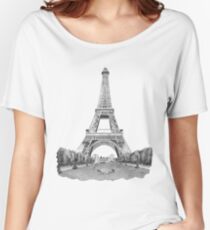 Eiffel Tower Women's Relaxed Fit T-Shirt