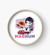 Magnum PI Clock