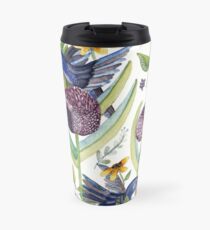 exotic garden and hummingbirds Travel Mug
