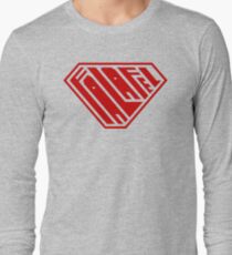 Falafel SuperEmpowered (Red) Long Sleeve T-Shirt