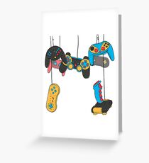video games Greeting Card