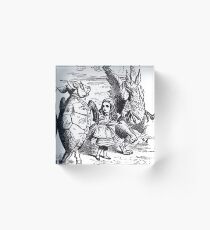 Mock Turtle and Gryphon Acrylic Block