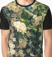 Scattered White Graphic T-Shirt
