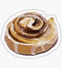 Zimtschnecke Sticker