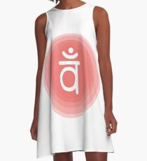 Sakralchakra A-Linien Kleid