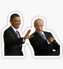 biden obama Sticker
