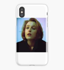 Dana Scully Exasperated X Files iPhone Case