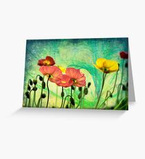 Poppy Greeting Card