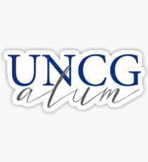 UNCG ALUM Sticker