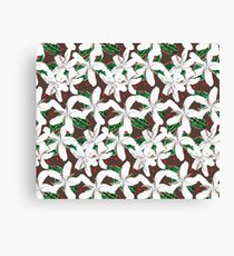 Coffea Arabica (Neutral v4) Canvas Print