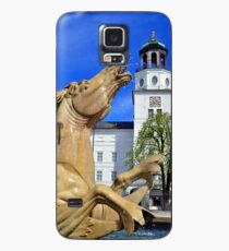 Horse Fountain in Salzburg Austria Case/Skin for Samsung Galaxy