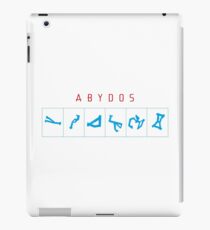 Abydos chevron white background iPad Case/Skin