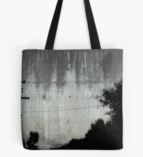 The Pole becomes a Robot Tree. Tote Bag