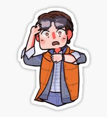 Marty McFly Sticker