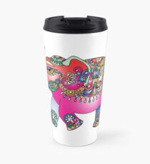 Indian elephant Travel Mug